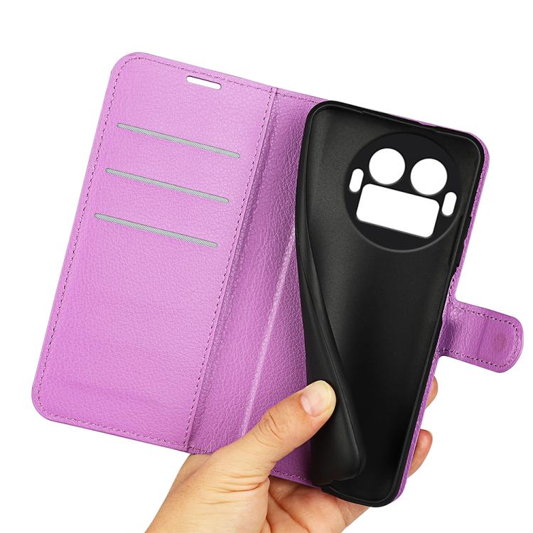 For Realme GT 8 Pro 5G Global Litchi Texture Horizontal Flip Leather Phone Case with Holder
