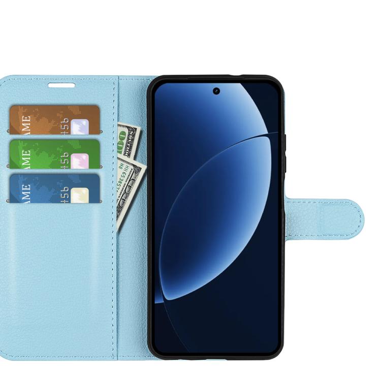 For Realme GT 8 Pro 5G Global Litchi Texture Horizontal Flip Leather Phone Case with Holder