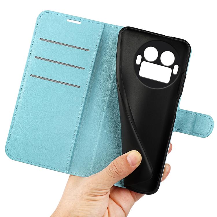 For Realme GT 8 Pro 5G Global Litchi Texture Horizontal Flip Leather Phone Case with Holder