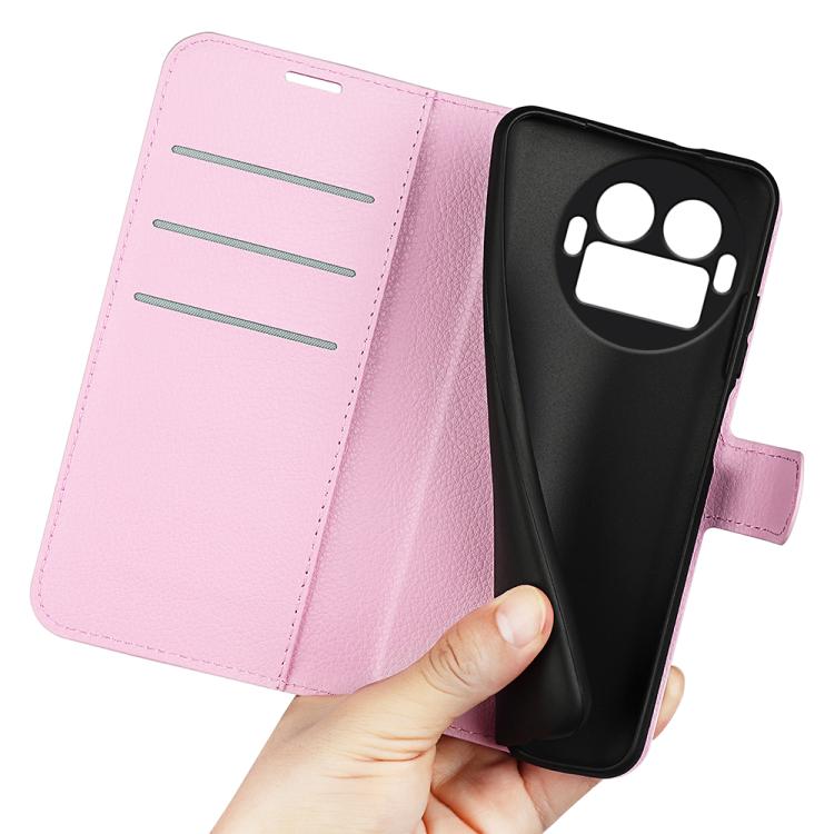 For Realme GT 8 Pro 5G Global Litchi Texture Horizontal Flip Leather Phone Case with Holder