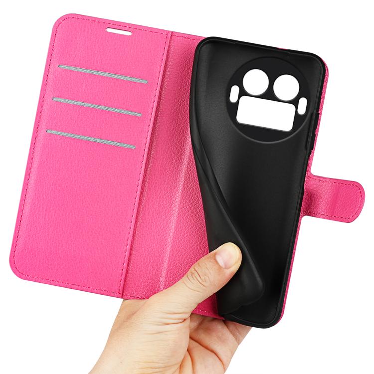 For Realme GT 8 Pro 5G Global Litchi Texture Horizontal Flip Leather Phone Case with Holder