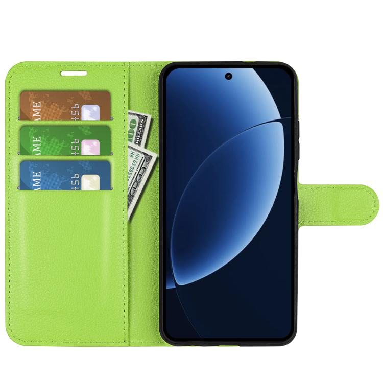 For Realme GT 8 Pro 5G Global Litchi Texture Horizontal Flip Leather Phone Case with Holder