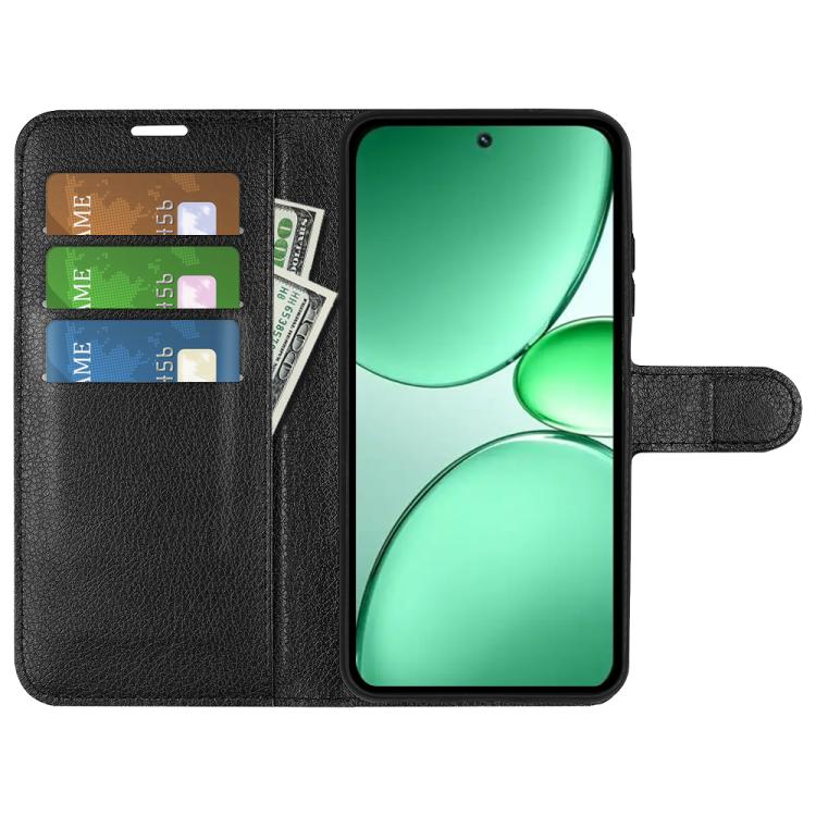 For Realme C85 Pro 4G Litchi Texture Horizontal Flip Leather Phone Case with Holder