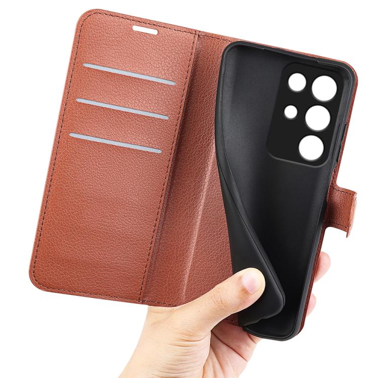 For Realme C85 Pro 4G Litchi Texture Horizontal Flip Leather Phone Case with Holder
