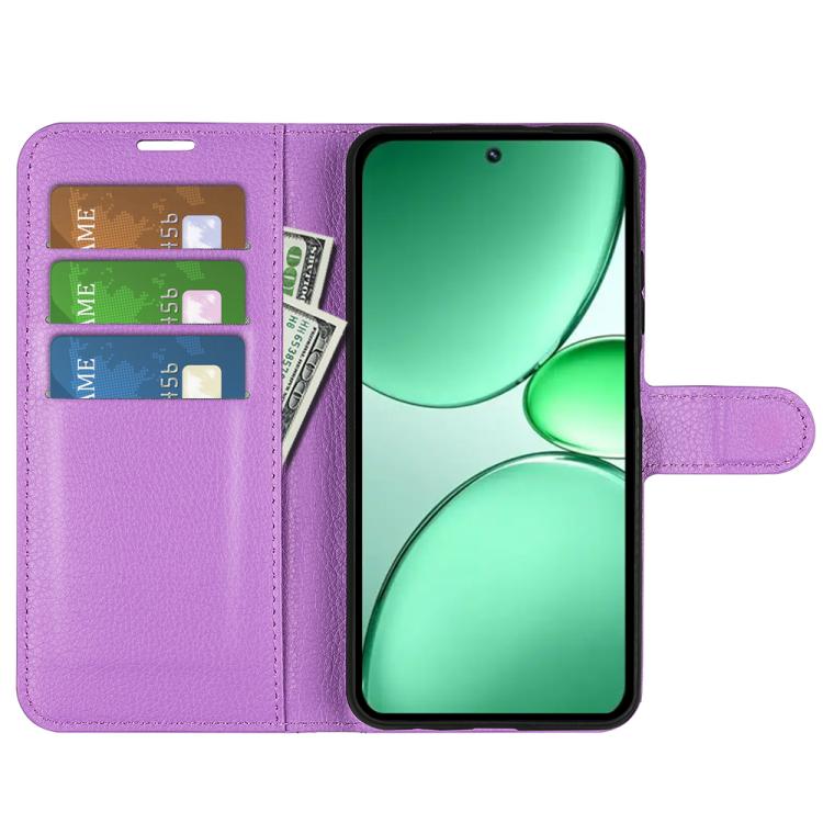 For Realme C85 Pro 4G Litchi Texture Horizontal Flip Leather Phone Case with Holder