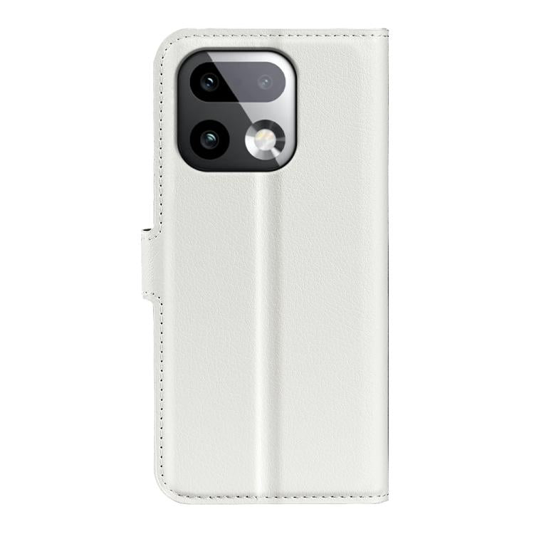 For Realme 16 Pro+ 5G Litchi Texture Horizontal Flip Leather Phone Case with Holder