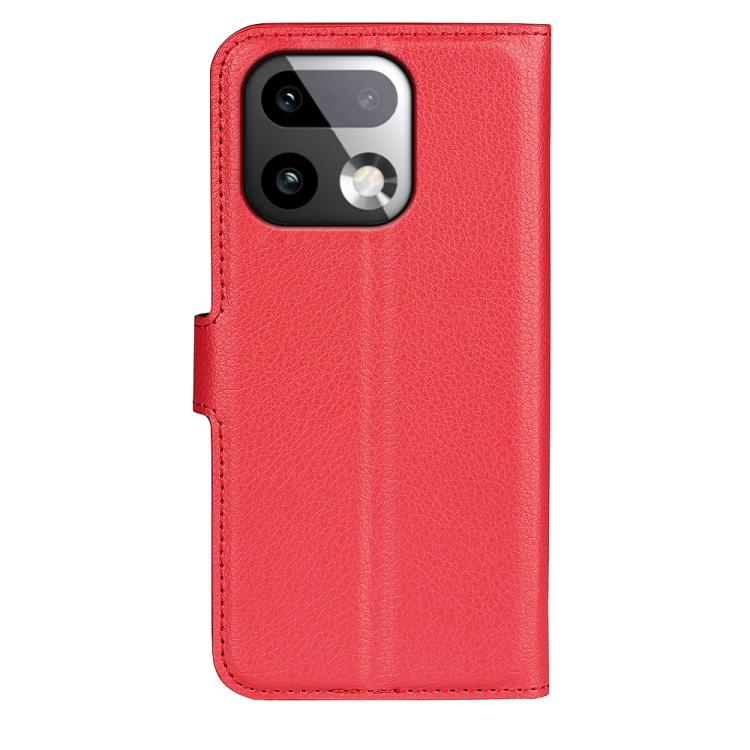 For Realme 16 Pro+ 5G Litchi Texture Horizontal Flip Leather Phone Case with Holder