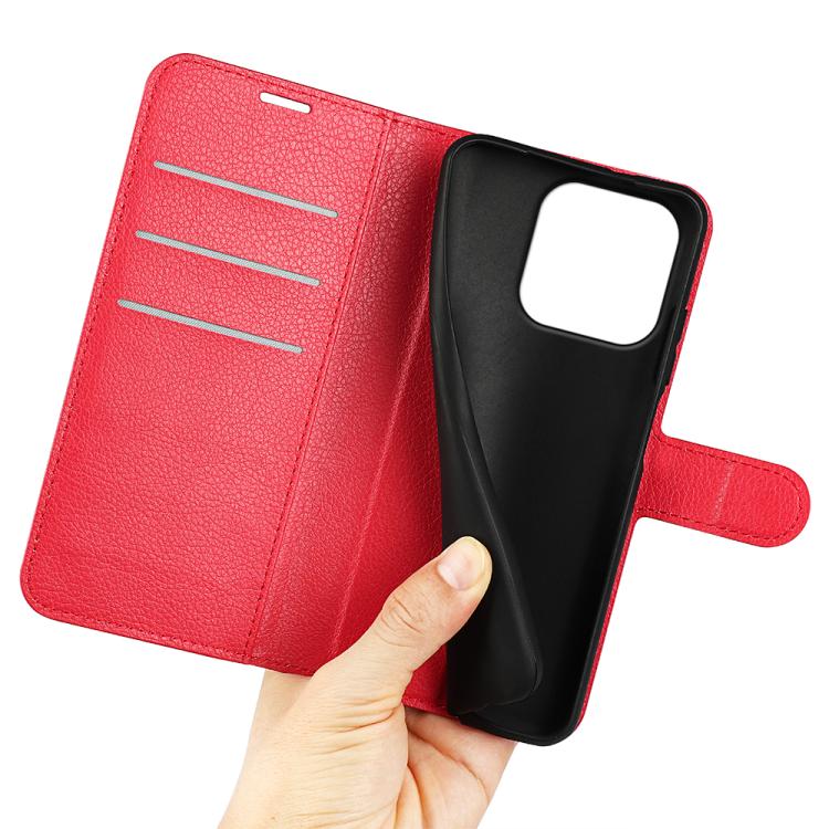 For Realme 16 Pro+ 5G Litchi Texture Horizontal Flip Leather Phone Case with Holder