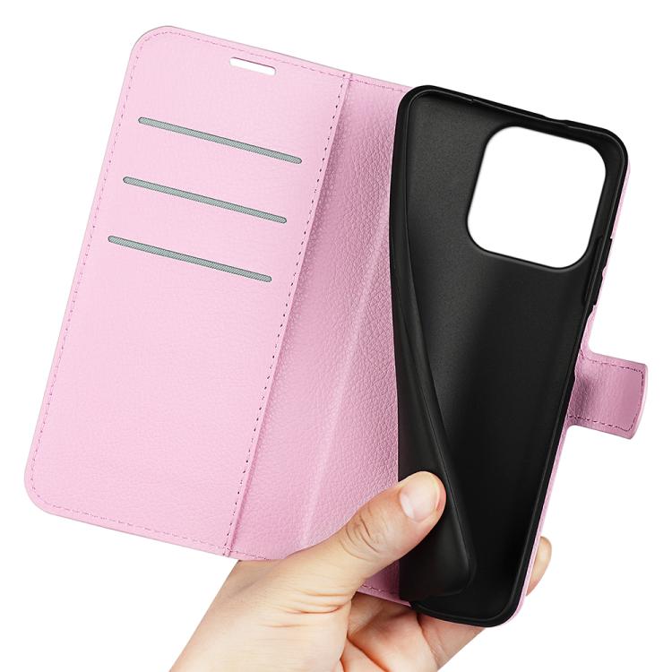 For Realme 16 Pro+ 5G Litchi Texture Horizontal Flip Leather Phone Case with Holder