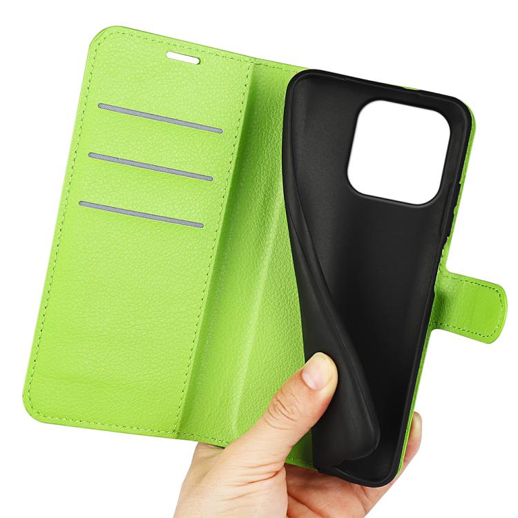 For Realme 16 Pro+ 5G Litchi Texture Horizontal Flip Leather Phone Case with Holder