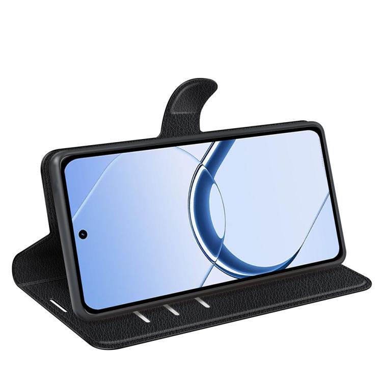 For Realme 16 5G Litchi Texture Horizontal Flip Leather Phone Case with Holder