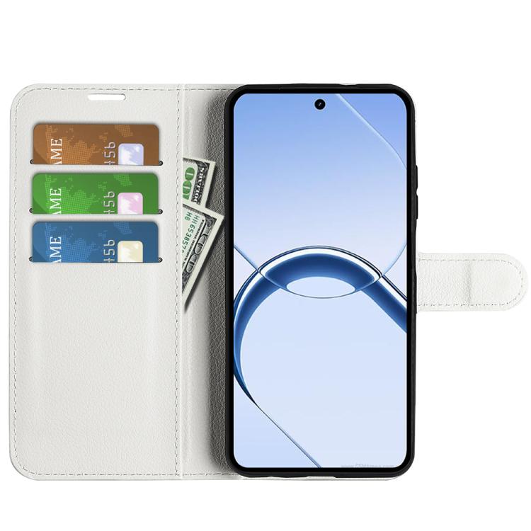 For Realme 16 5G Litchi Texture Horizontal Flip Leather Phone Case with Holder