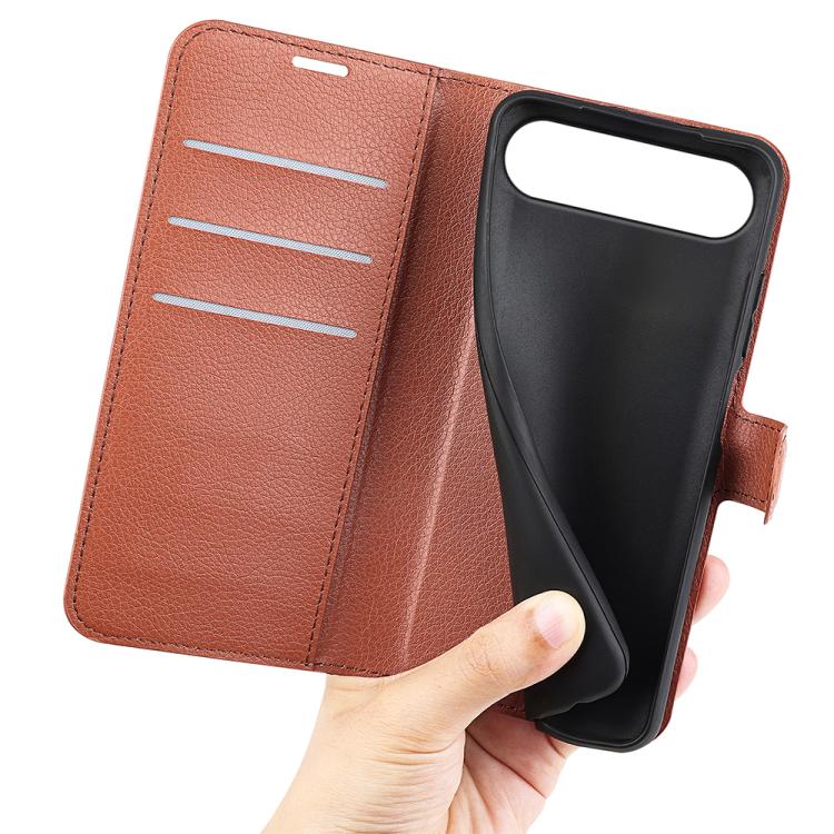 For Realme 16 5G Litchi Texture Horizontal Flip Leather Phone Case with Holder