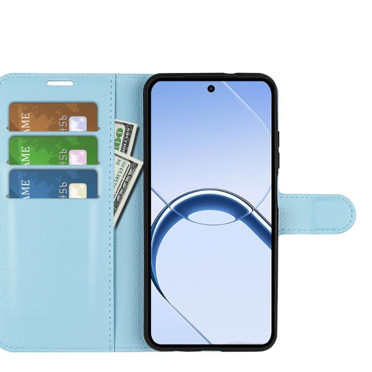 For Realme 16 5G Litchi Texture Horizontal Flip Leather Phone Case with Holder