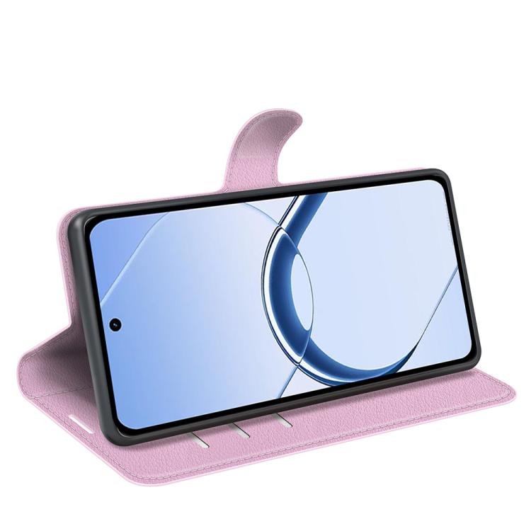 For Realme 16 5G Litchi Texture Horizontal Flip Leather Phone Case with Holder