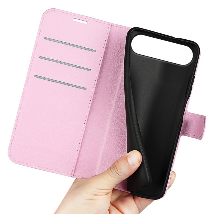 For Realme 16 5G Litchi Texture Horizontal Flip Leather Phone Case with Holder