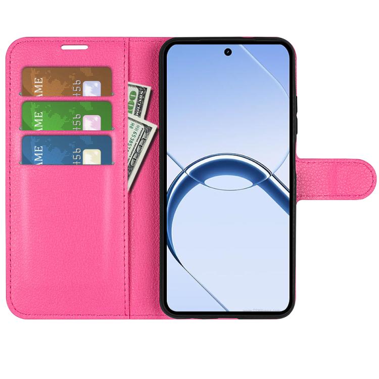 For Realme 16 5G Litchi Texture Horizontal Flip Leather Phone Case with Holder