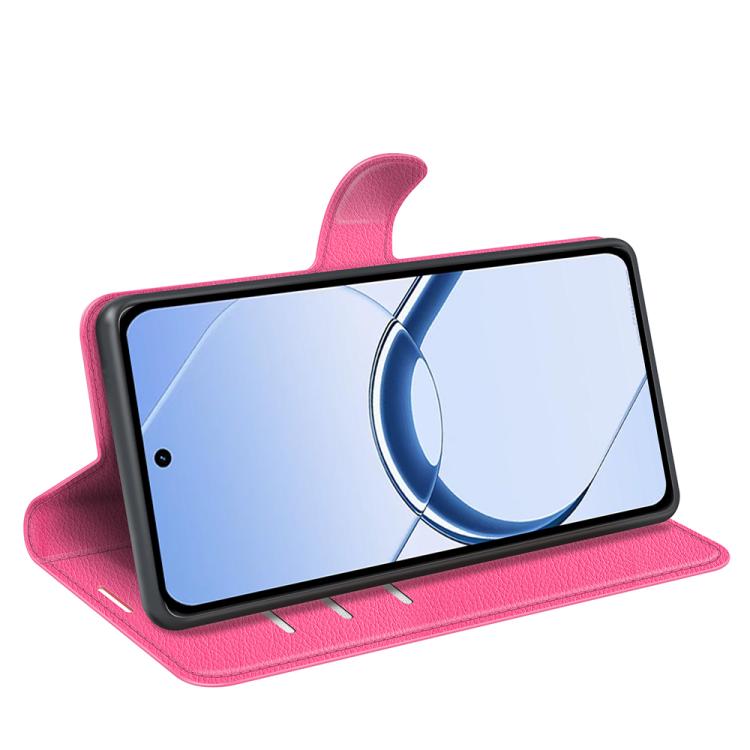 For Realme 16 5G Litchi Texture Horizontal Flip Leather Phone Case with Holder