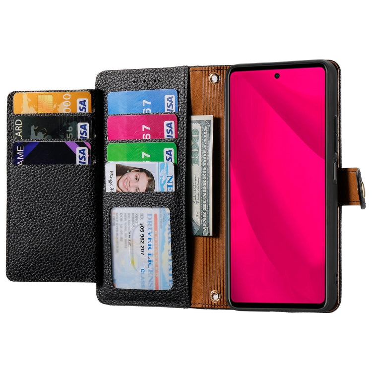 For Nothing Phone 2a Plus Love Zipper Lanyard Leather Phone Case