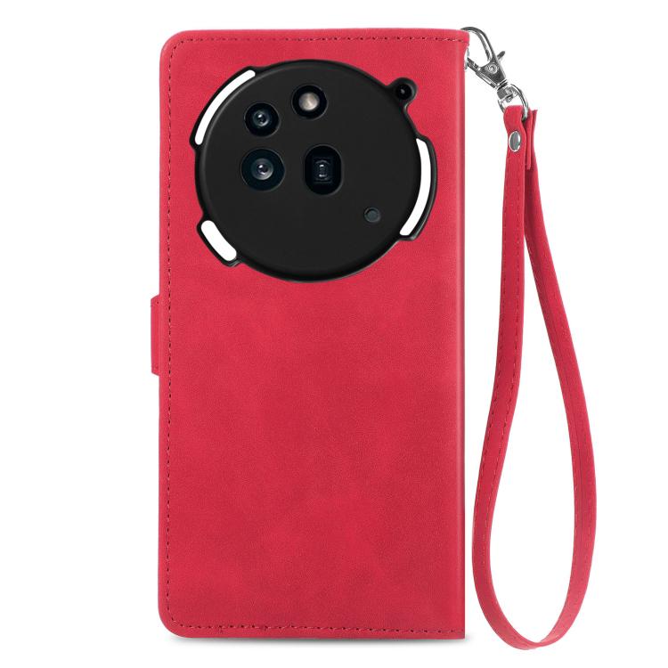 For Nothing Phone 3a Pro Embossed Flower Zipper Leather Phone Case