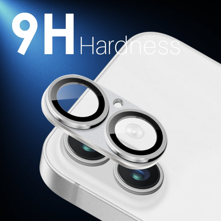 For iPhone 16 / 16 Plus NORTHJO Matte Camera Lens Protector Tempered Glass Rear Lens Film
