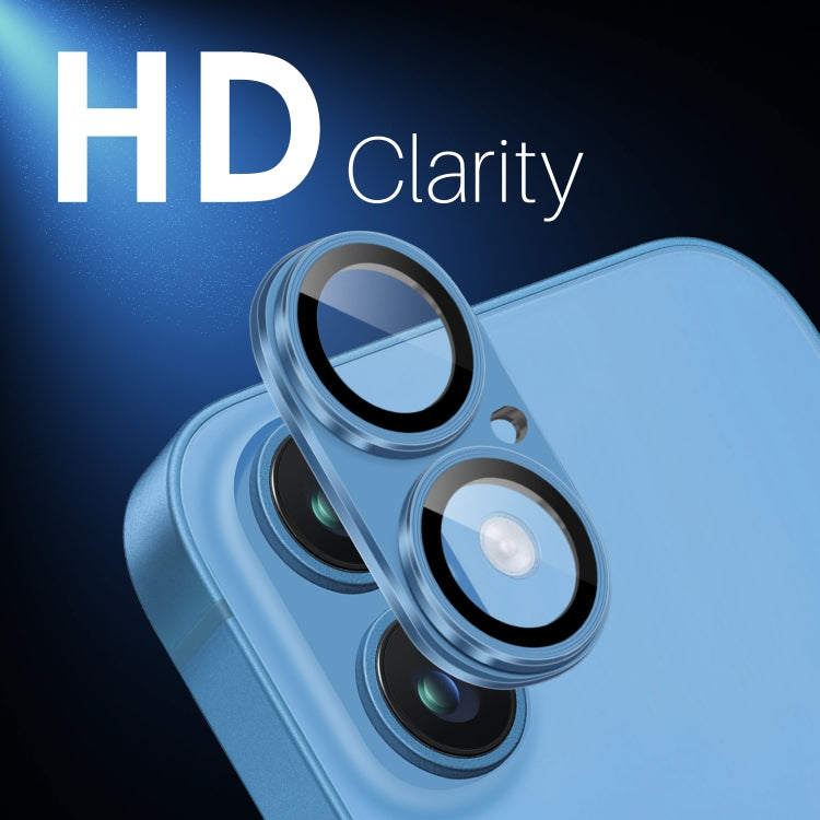 For iPhone 16 / 16 Plus NORTHJO Matte Camera Lens Protector Tempered Glass Rear Lens Film