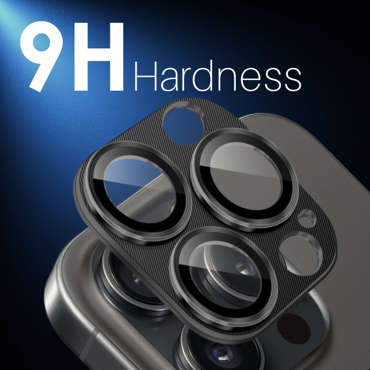 For iPhone 16 Pro / 16 Pro Max NORTHJO CD Vein Camera Lens Protector Tempered Glass Rear Lens Film