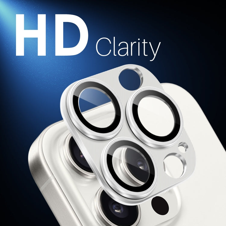 For iPhone 16 Pro / 16 Pro Max NORTHJO CD Vein Camera Lens Protector Tempered Glass Rear Lens Film
