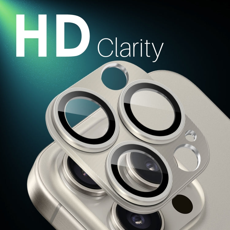 For iPhone 16 Pro / 16 Pro Max NORTHJO CD Vein Camera Lens Protector Tempered Glass Rear Lens Film