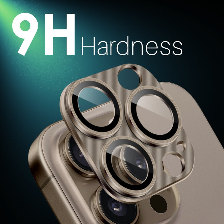 For iPhone 16 Pro / 16 Pro Max NORTHJO CD Vein Camera Lens Protector Tempered Glass Rear Lens Film
