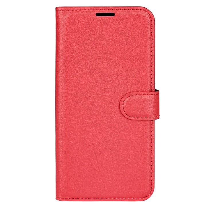 For TCL 501 Litchi Texture Horizontal Flip Leather Phone Case with Holder