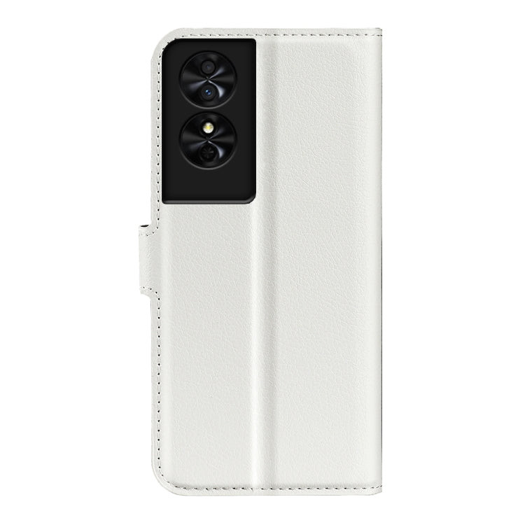 For TCL 50 SE Litchi Texture Horizontal Flip Leather Phone Case with Holder