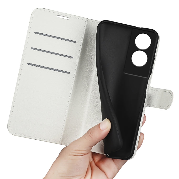 For TCL 50 SE Litchi Texture Horizontal Flip Leather Phone Case with Holder