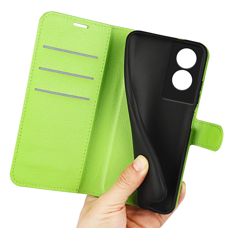 For TCL 50 SE Litchi Texture Horizontal Flip Leather Phone Case with Holder