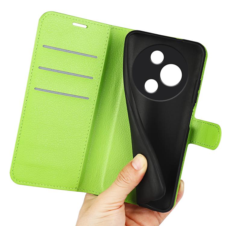 For TCL 605 / 60 SE Litchi Texture Horizontal Flip Leather Phone Case with Holder