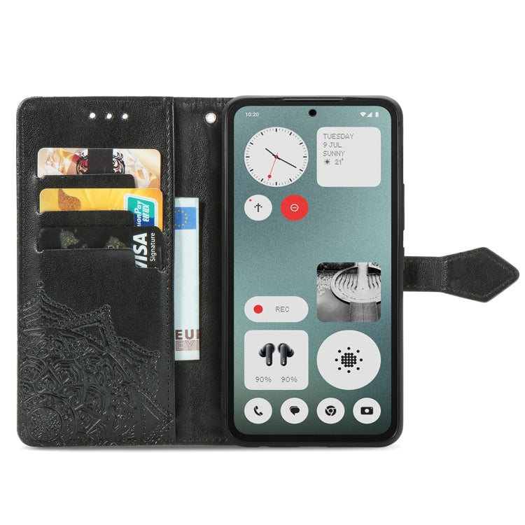 For Nothing CMF Phone 1 Mandala Flower Embossed Leather Phone Case
