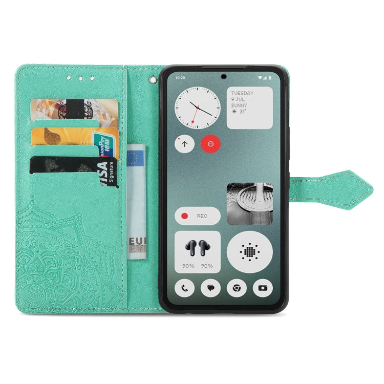 For Nothing CMF Phone 1 Mandala Flower Embossed Leather Phone Case
