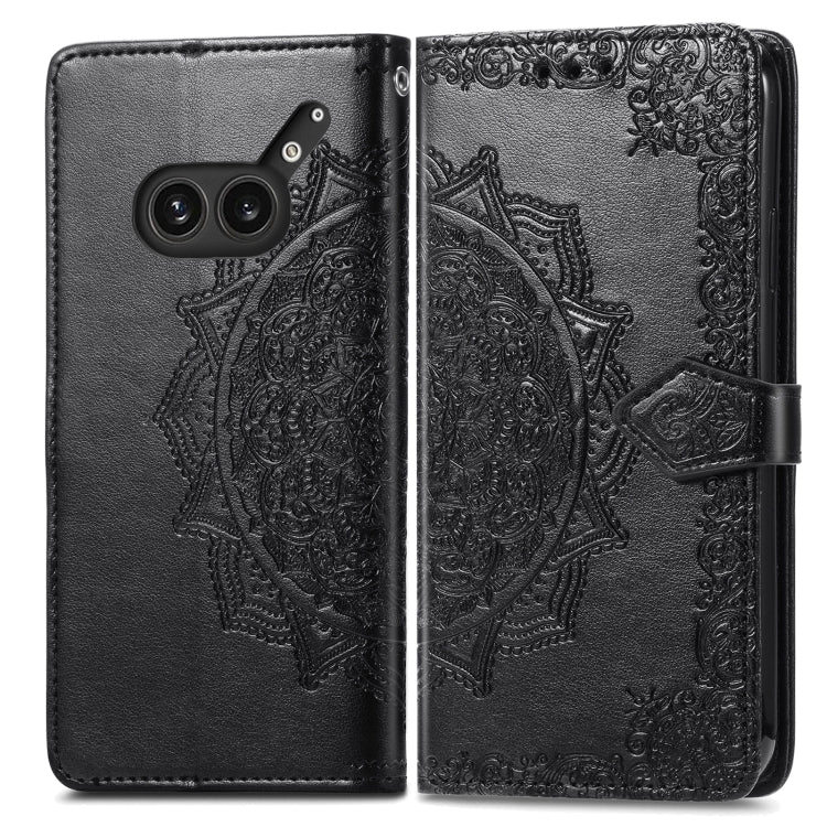For Nothing Phone 2a Plus Mandala Flower Embossed Leather Phone Case