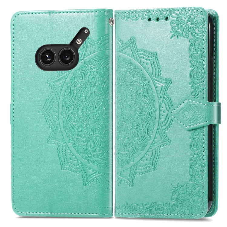 For Nothing Phone 2a Plus Mandala Flower Embossed Leather Phone Case