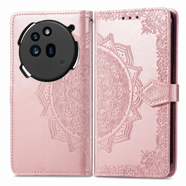 For Nothing Phone 3a Mandala Flower Embossed Leather Phone Case