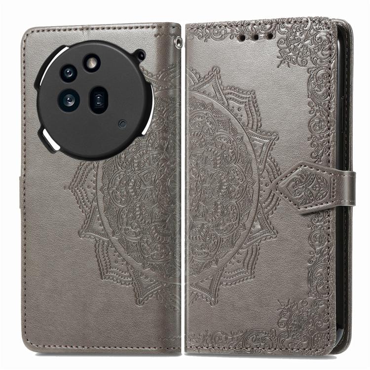 For Nothing Phone 3a Pro Mandala Flower Embossed Leather Phone Case