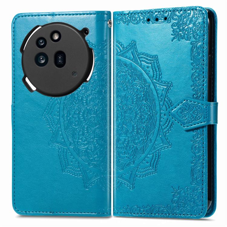 For Nothing Phone 3a Pro Mandala Flower Embossed Leather Phone Case