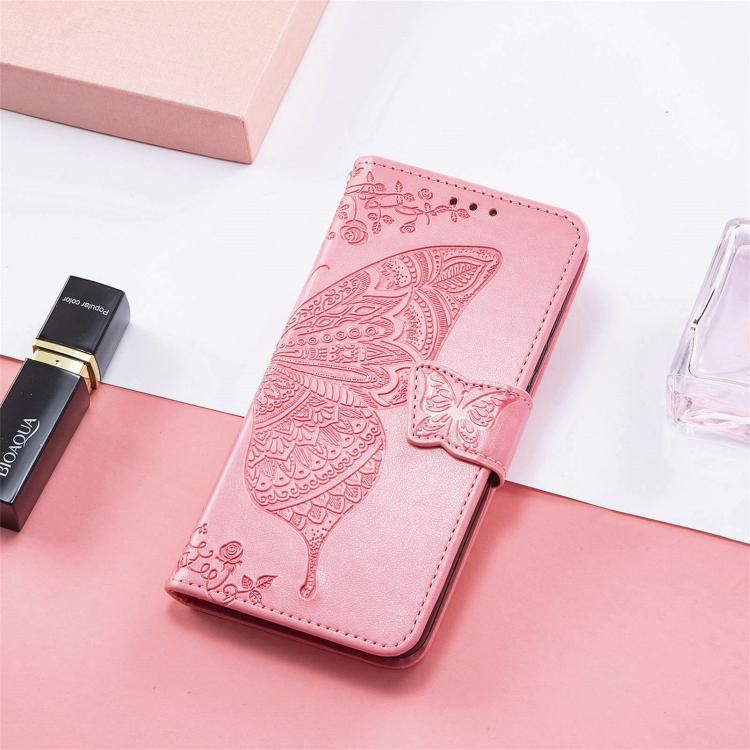 For Nothing Phone 3a Butterfly Love Flower Embossed Leather Phone Case