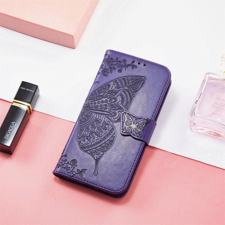 For Nothing Phone 3a Butterfly Love Flower Embossed Leather Phone Case