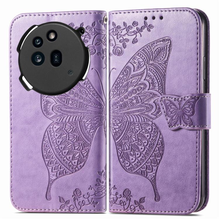 For Nothing Phone 3a Pro Butterfly Love Flower Embossed Leather Phone Case