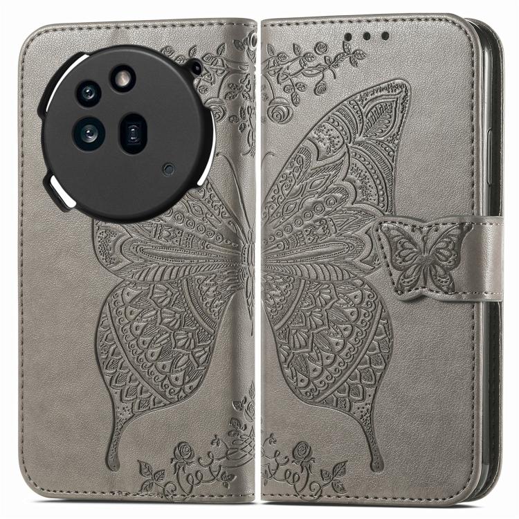 For Nothing Phone 3a Pro Butterfly Love Flower Embossed Leather Phone Case