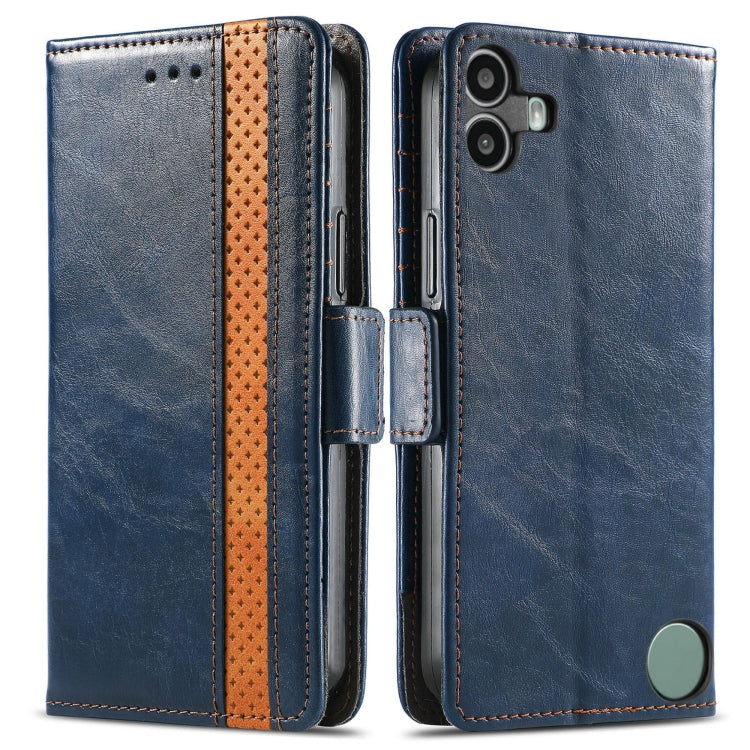 For Nothing CMF Phone 1 CaseNeo Splicing Dual Magnetic Buckle Leather Phone Case