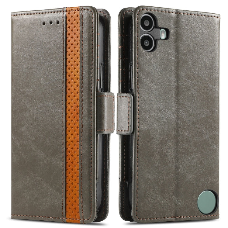 For Nothing CMF Phone 1 CaseNeo Splicing Dual Magnetic Buckle Leather Phone Case