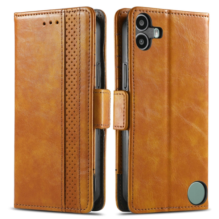 For Nothing CMF Phone 1 CaseNeo Splicing Dual Magnetic Buckle Leather Phone Case