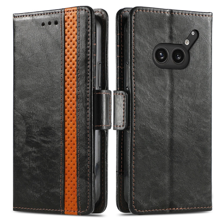 For Nothing Phone 2a Plus CaseNeo Splicing Dual Magnetic Buckle Leather Phone Case